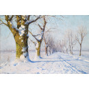 РЕПРОДУКЦИИ НА КАРТИНИ Слънчев зимен ден (1892)